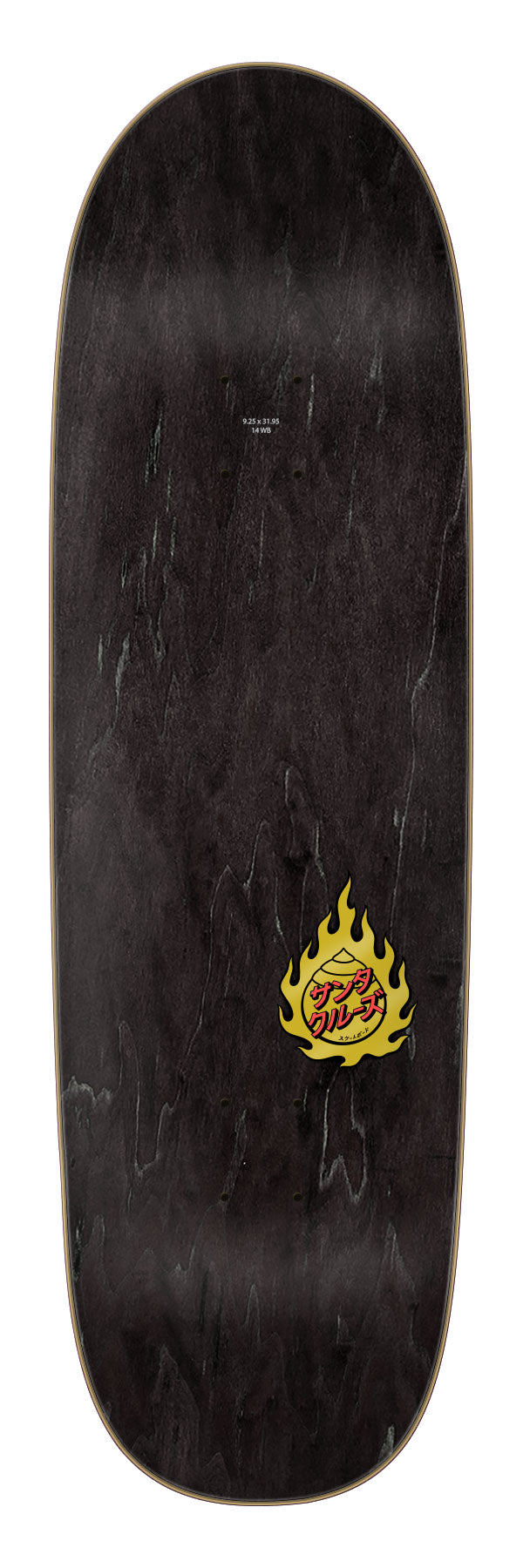 Dressen Sword 9.25-Inch Shaped Skateboard Deck