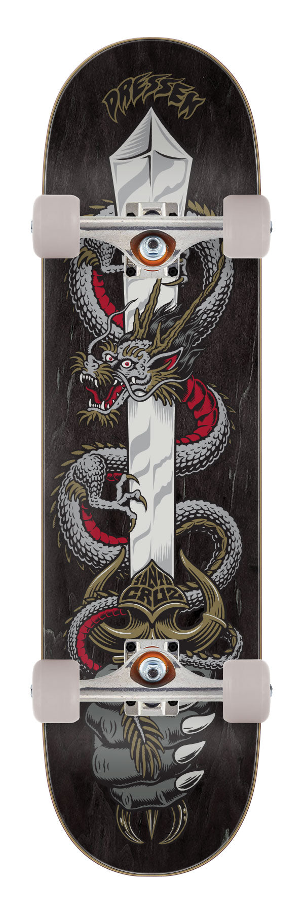 Eric Dressen Dragon 8.5-Inch Premium Complete Skateboard