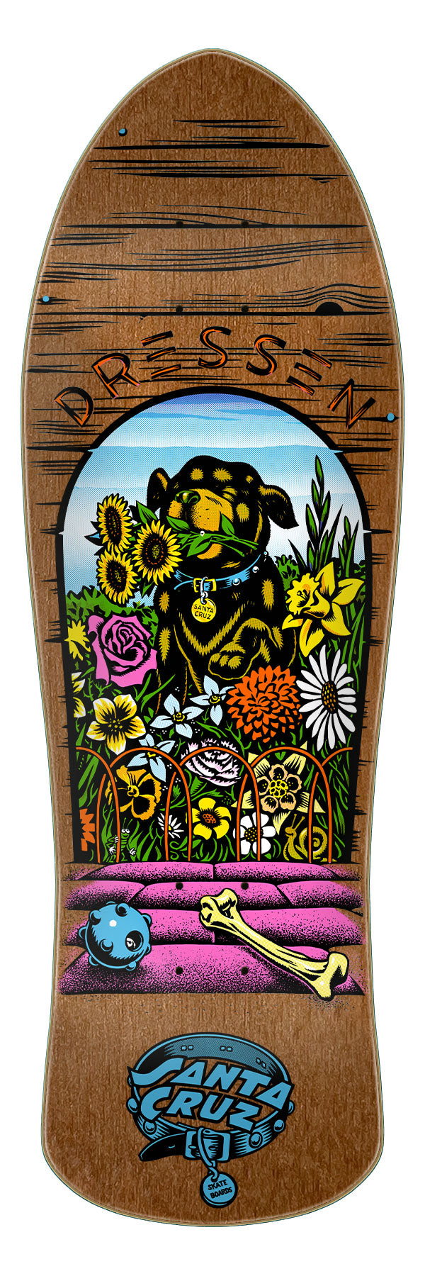 Eric Dressen Pup 9.5-Inch Reissue Skateboard Deck