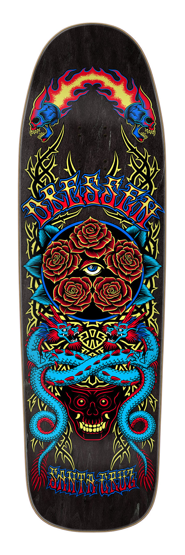 Eric Dressen Rose Crew Five 9.30-Inch Shaped Skateboard Deck