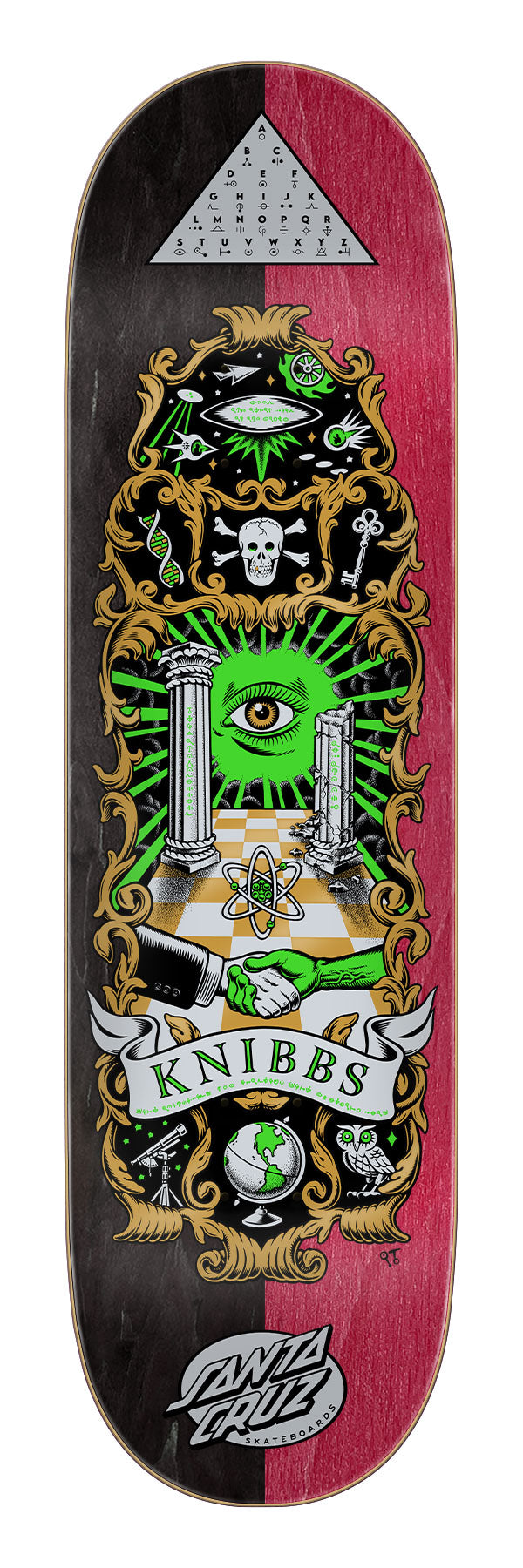 Jereme Knibbs Cryptic 8.50-Inch Skateboard Deck