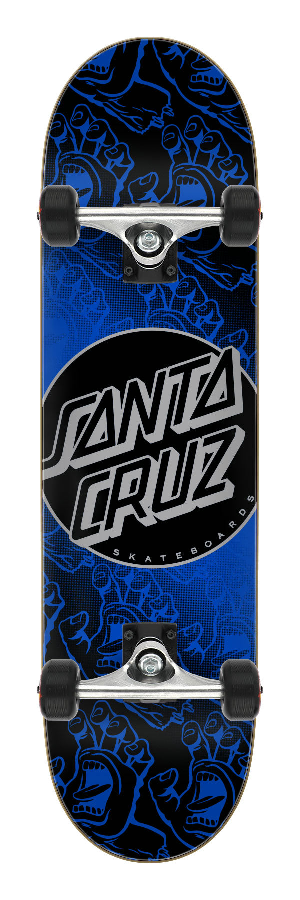 Large Other Dot Hands 8.25-Inch Complete Skateboard