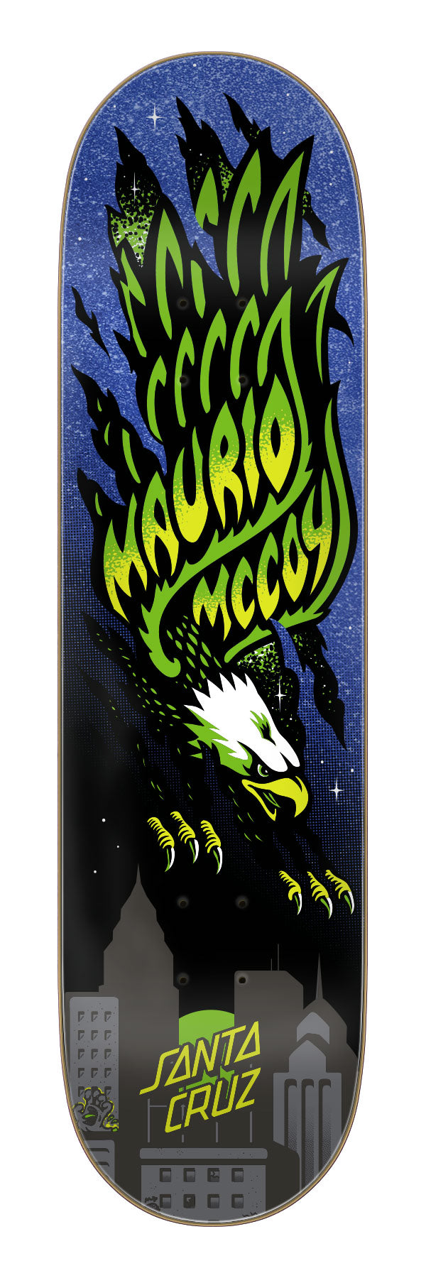 Maurio McCoy Ripping Eagle 8.25-Inch VX Twin Skateboard Deck - Image 3