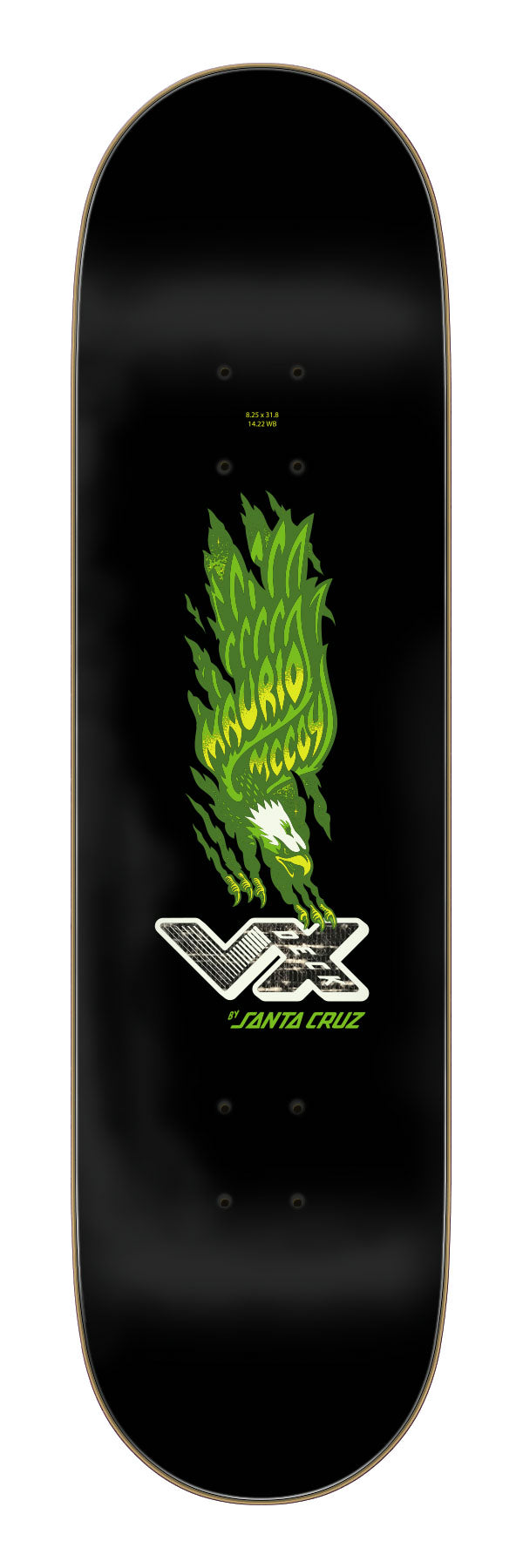 Maurio McCoy Ripping Eagle 8.25-Inch VX Twin Skateboard Deck