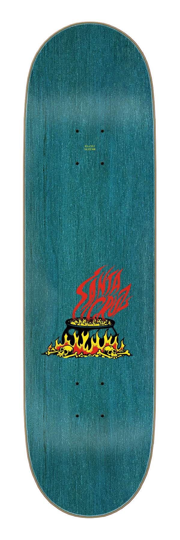 Salba Voodoo Frame 8.50-Inch Skateboard Deck