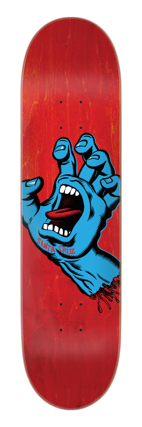 Screaming Hand 8.00-Inch Skateboard Deck