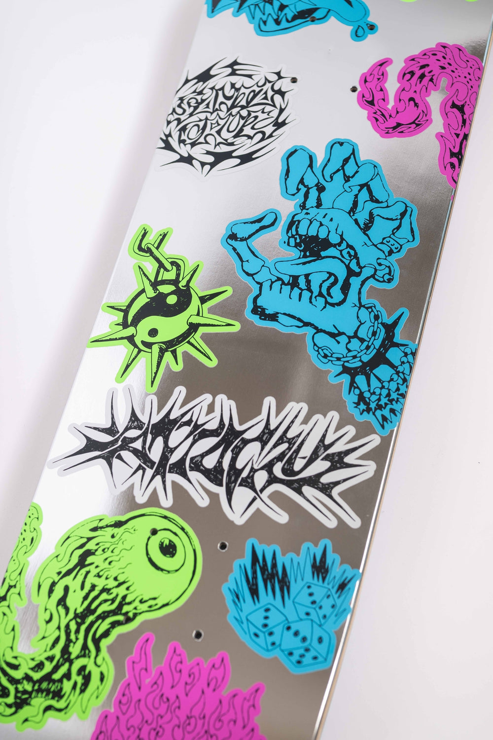 Scribble Flash 8.00-Inch FeelBase Skateboard Deck - Image 2
