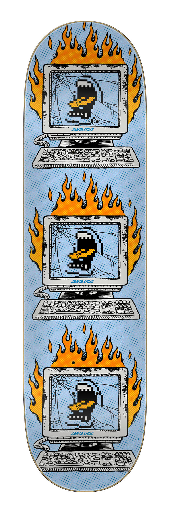 Self Destruct 8.25-Inch Birch Skateboard Deck