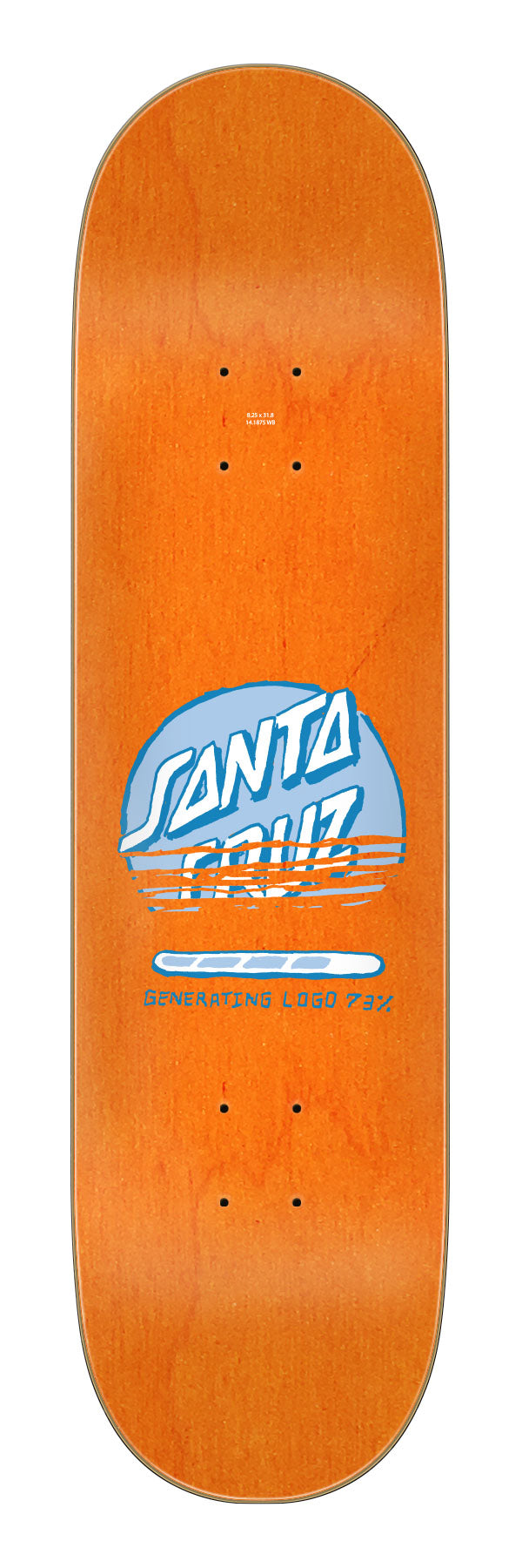 Self Destruct 8.25-Inch Birch Skateboard Deck - Image 2