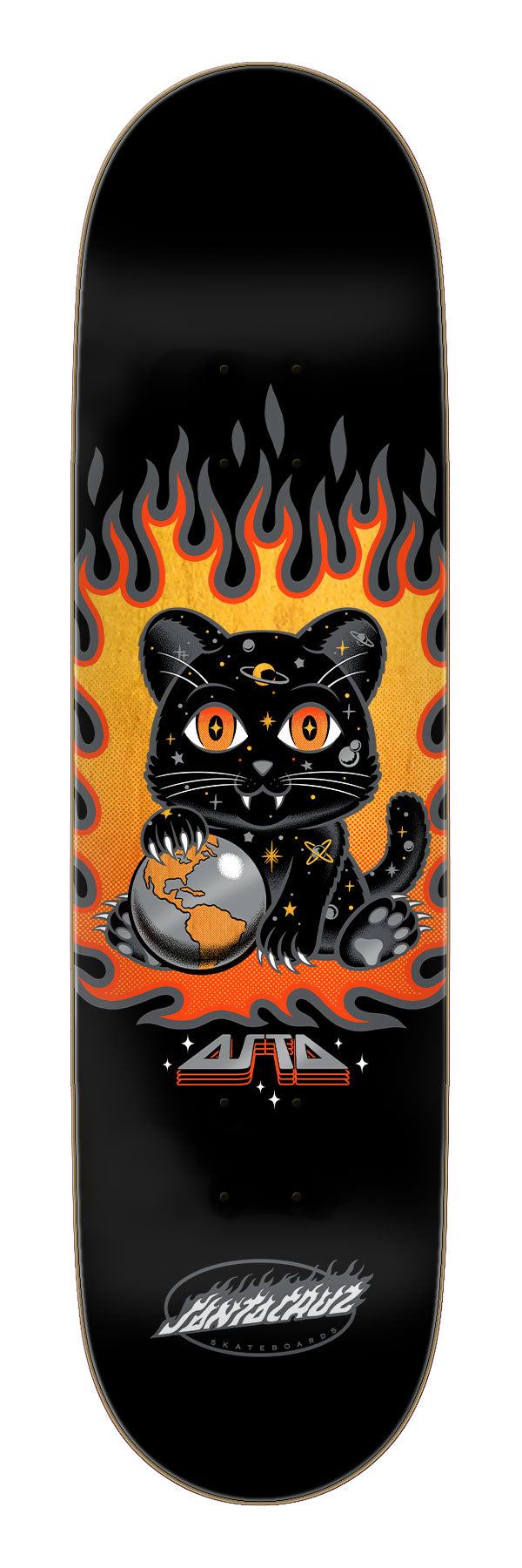 Tom Asta Space Kitten 8.2-Inch Twin Skateboard Deck - Image 3