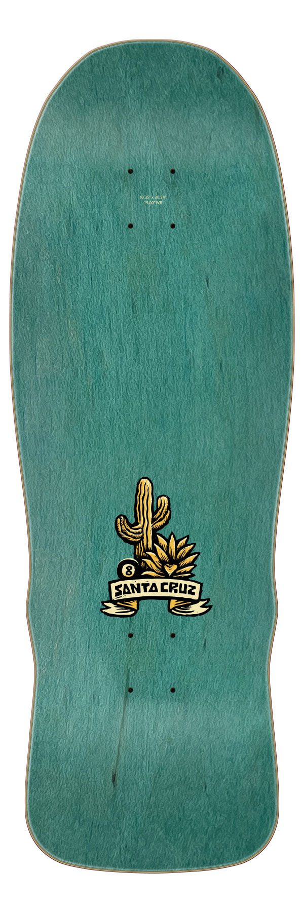 Winkowski Agave Snake 10.35-Inch Shaped Skateboard Deck