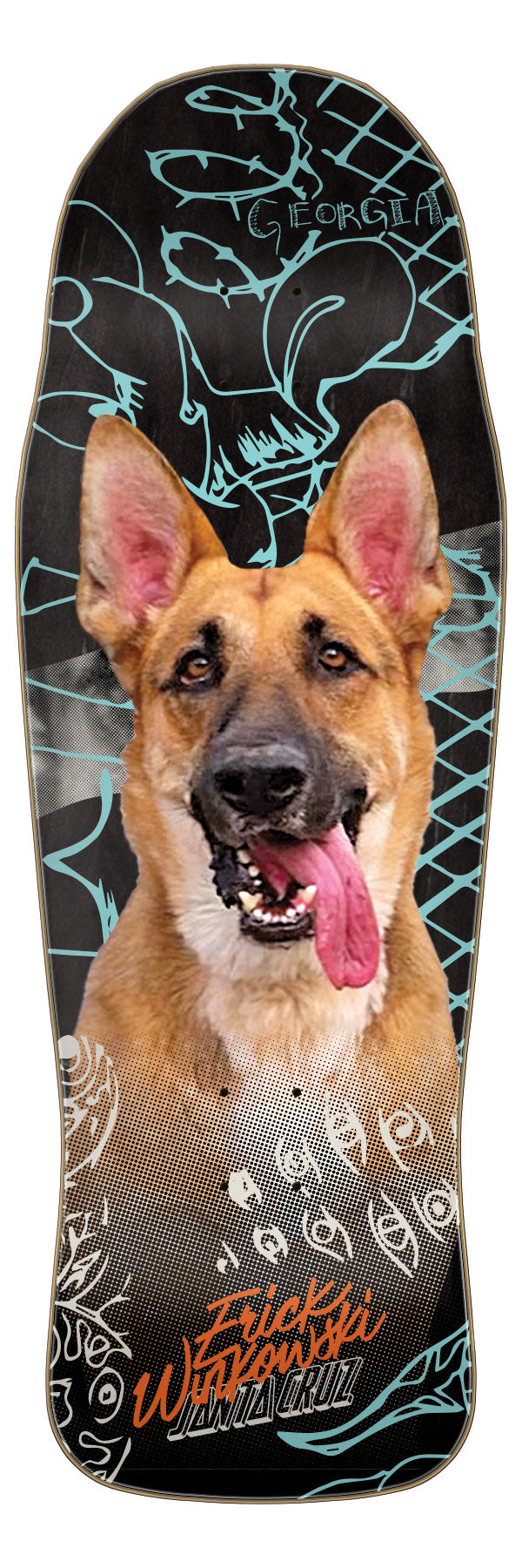 Winkowski Tribute 10.34-Inch Shaped Skateboard Deck - Image 3