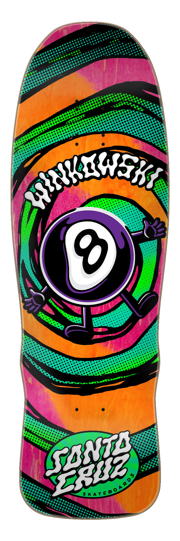 Winkowski Vertigo Medium 9.5-Inch Shaped Skateboard Deck - Image 3